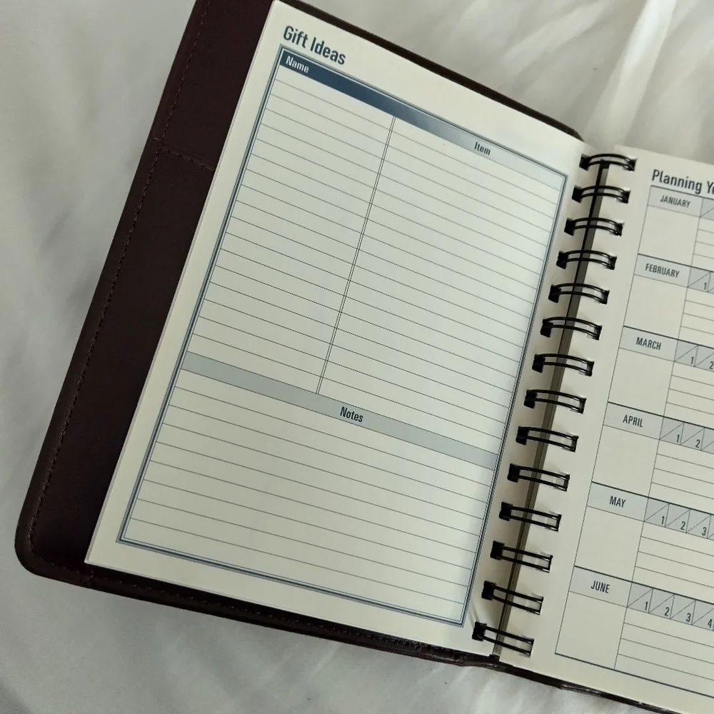 Vintage Day Runner Binder & Planner Organizer UNUSED